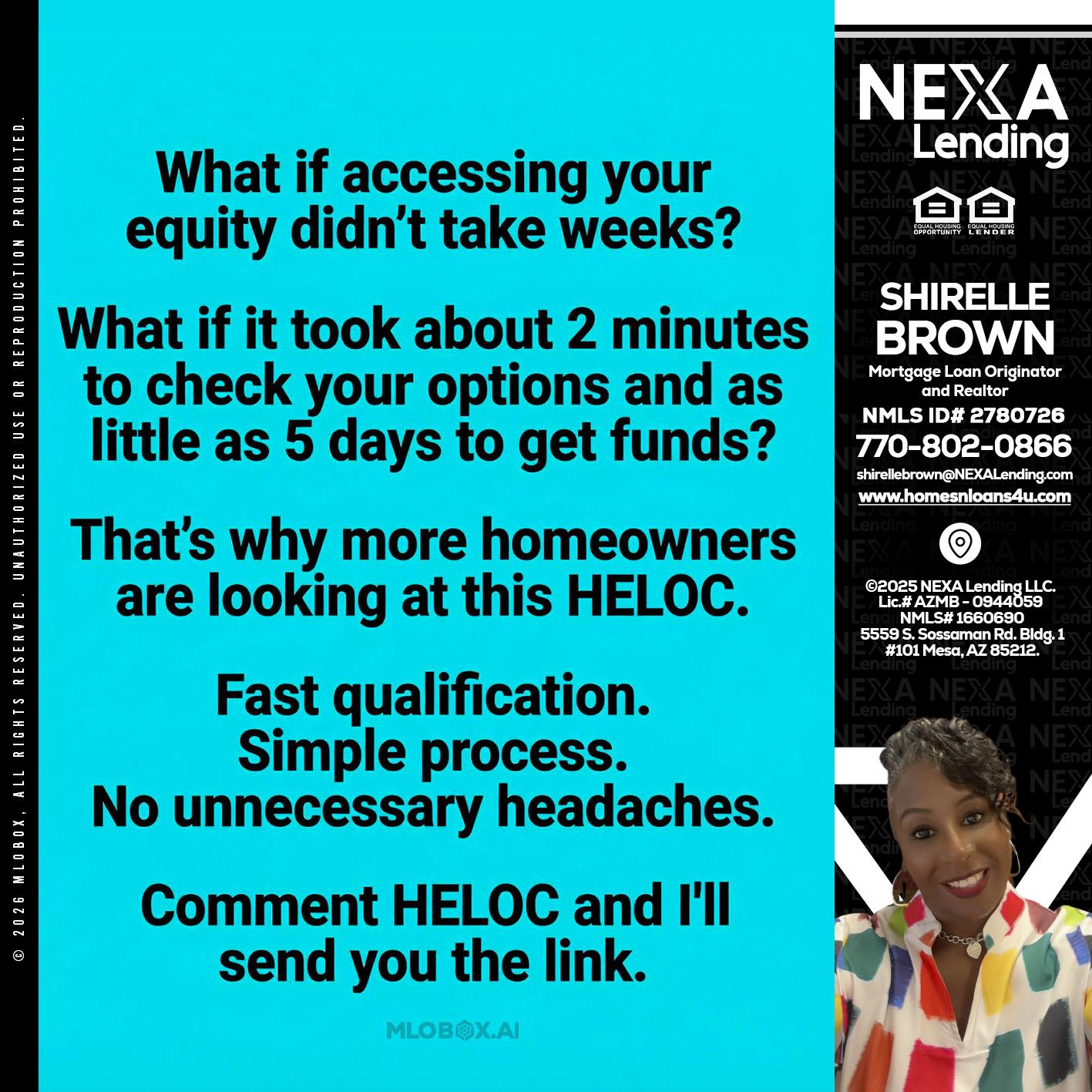 what if - Shirelle Brown -Mortgage Loan Originator and Realtor