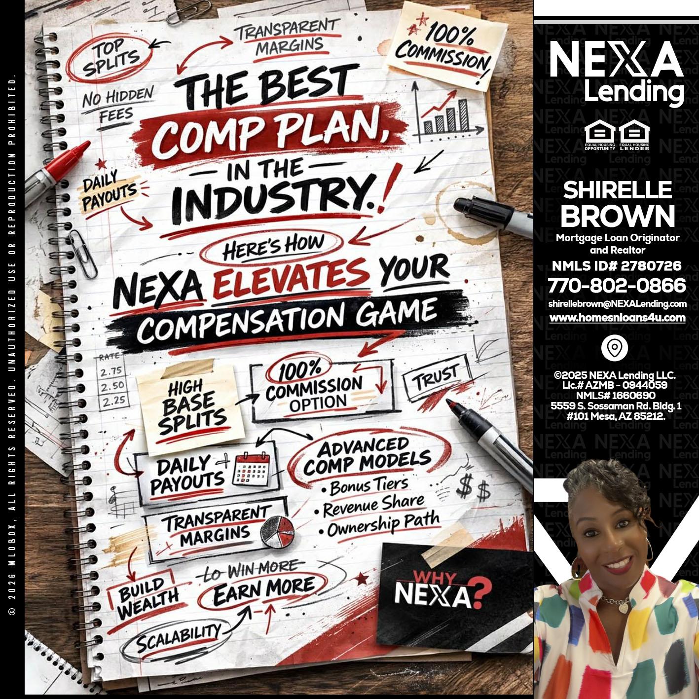 THE BEST COMP - Shirelle Brown -Mortgage Loan Originator and Realtor