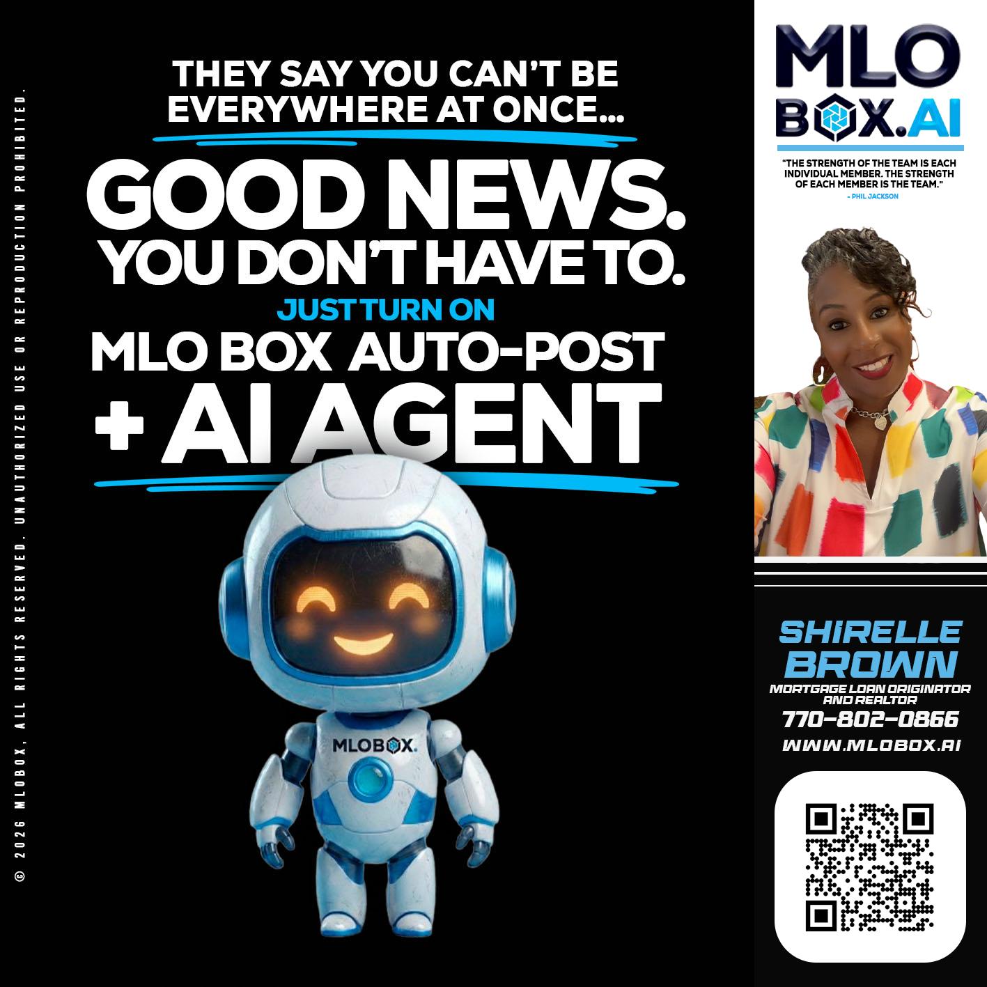 GOOD NEWS - Shirelle Brown -Mortgage Loan Originator and Realtor