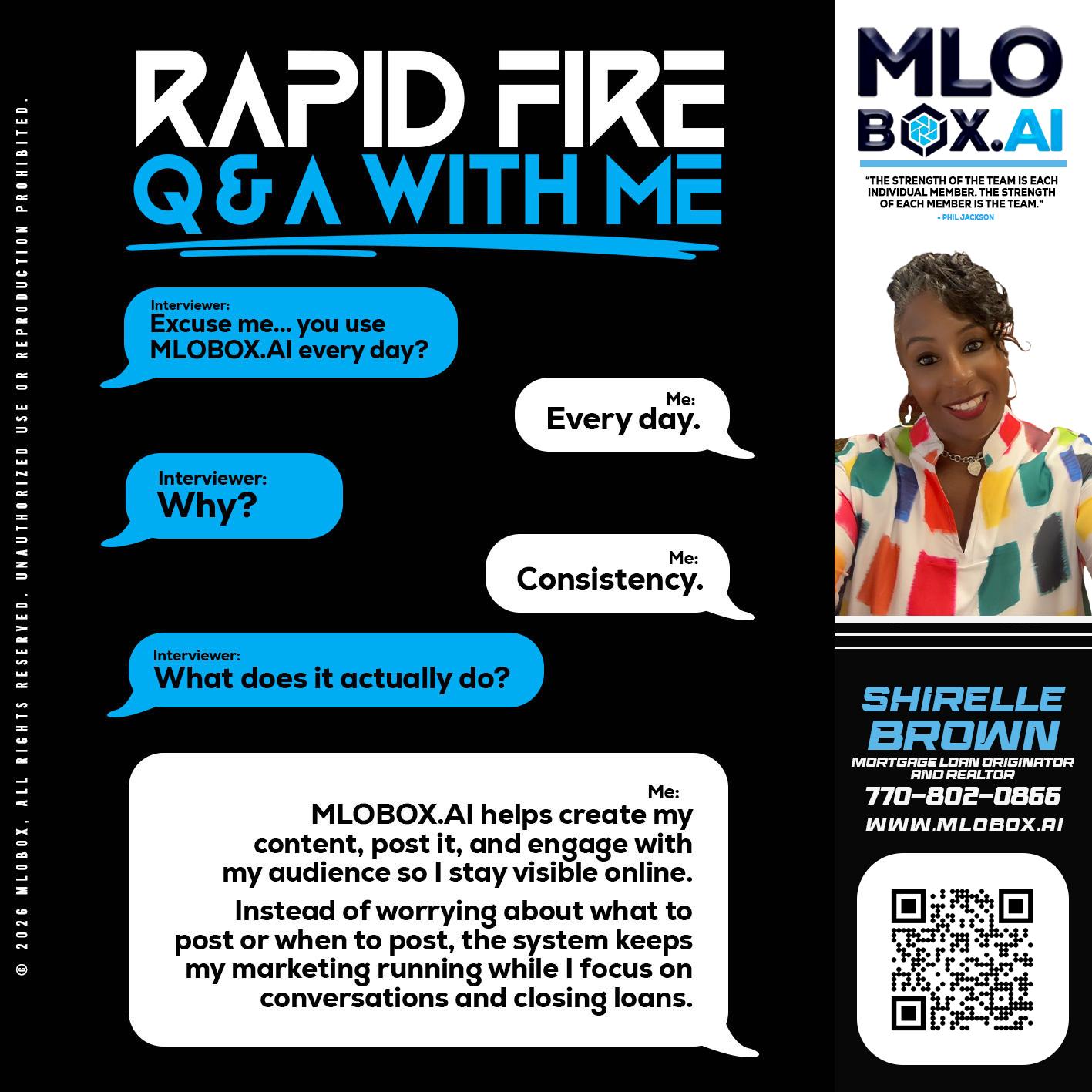 RAPID Q&A - Shirelle Brown -Mortgage Loan Originator and Realtor