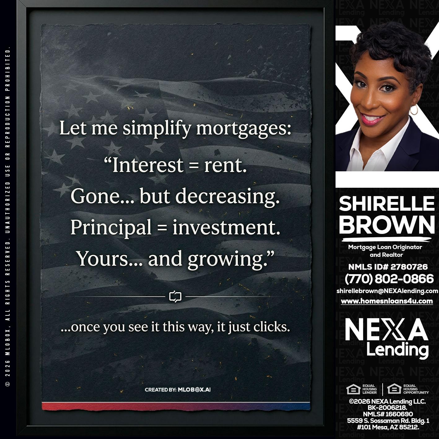 LET ME SIMPLIFY - Shirelle Brown -Mortgage Loan Originator and Realtor